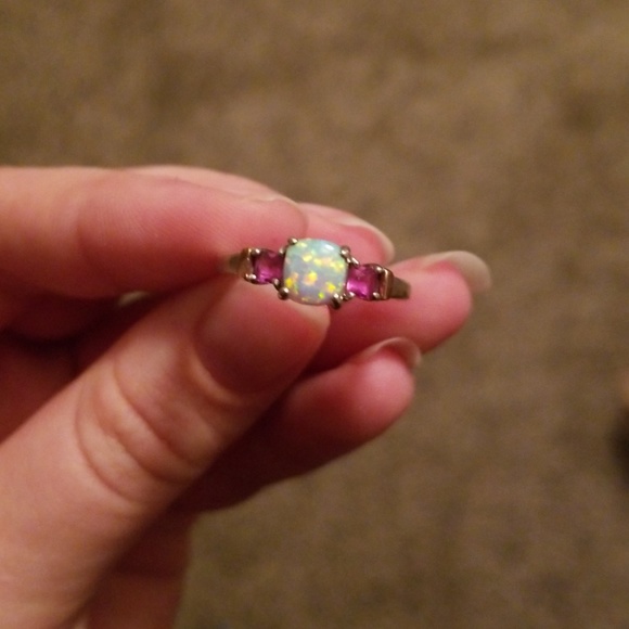 Kay Jewelers Jewelry - Sterling Silver Opal ring from Kay